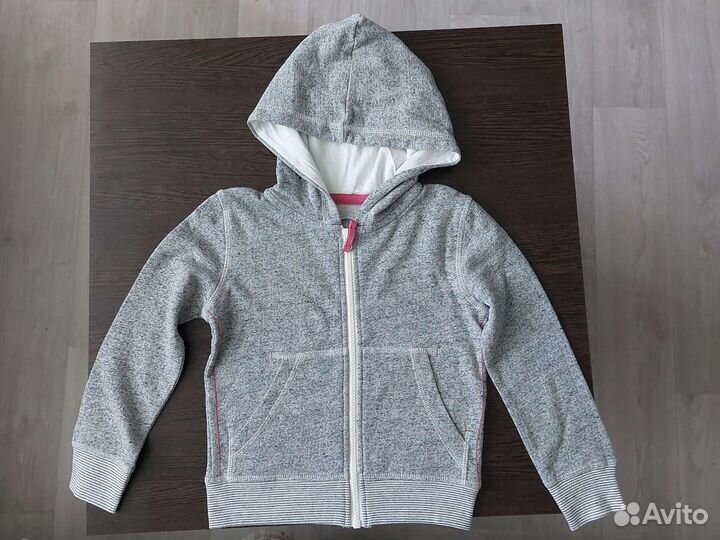 Толстовка на молнии с капюшоном