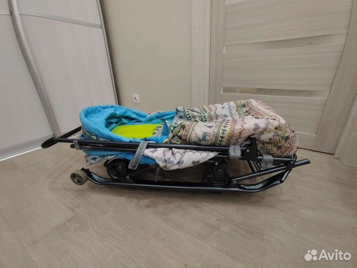 Детские санки коляска
