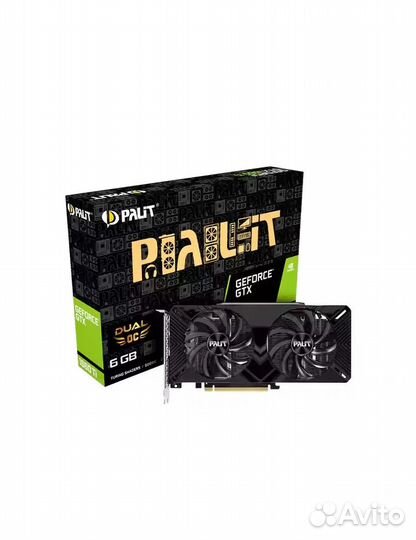 Palit GTX 1660Ti Dual OC 6Gb