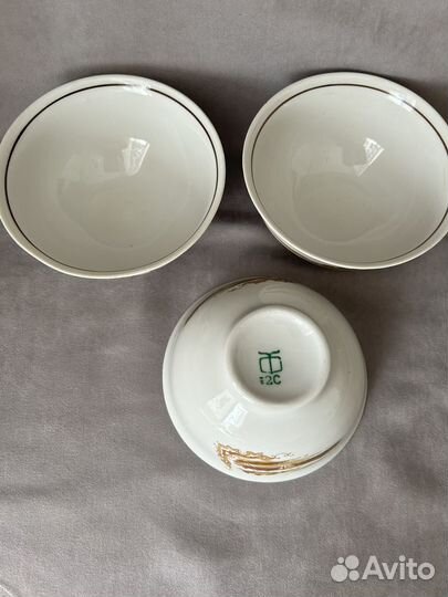 Посуда СССР разная, блюдце дулево