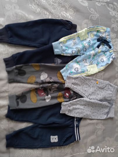 Детские вещи на мальчика пакетом