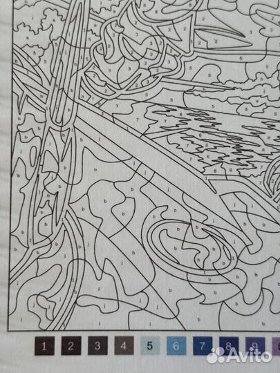 Раскраска дисней по номерам Disney