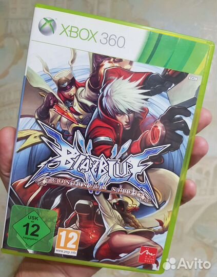 Xbox 360 Blaz Blue Continuum Shift. Лицензия