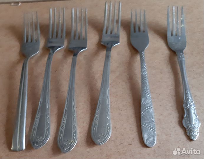 Ложки Вилки нержавейка СССР