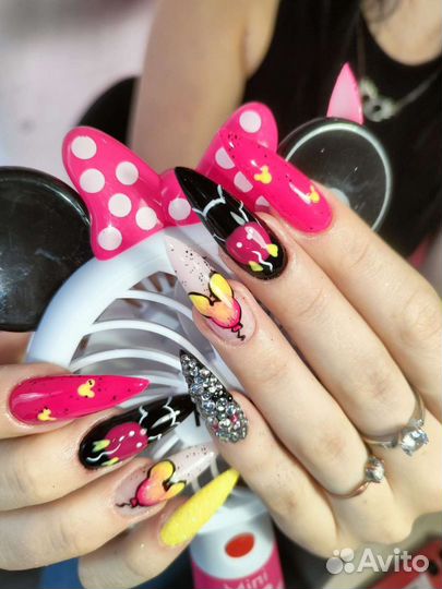 Наращивание ногтей, гель-лак