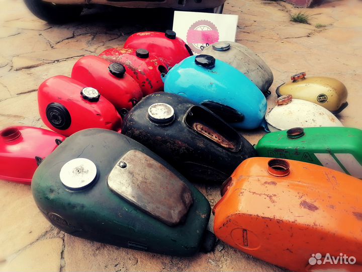 Бензобаки на мотоциклы и мопеды с СССР