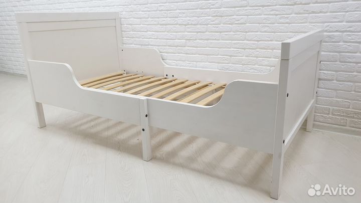 Детская кровать IKEA раздвижная сундвик