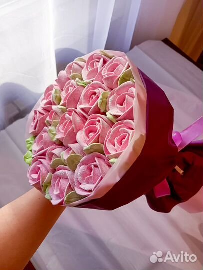 Букет из зефира