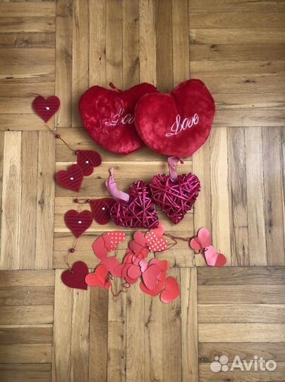 Декор сердце (набор)
