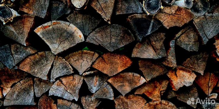 Дрова подсушенные