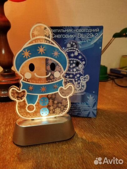 Светильник Снеговик