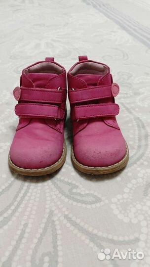 Ботинки на девочку, р. 22