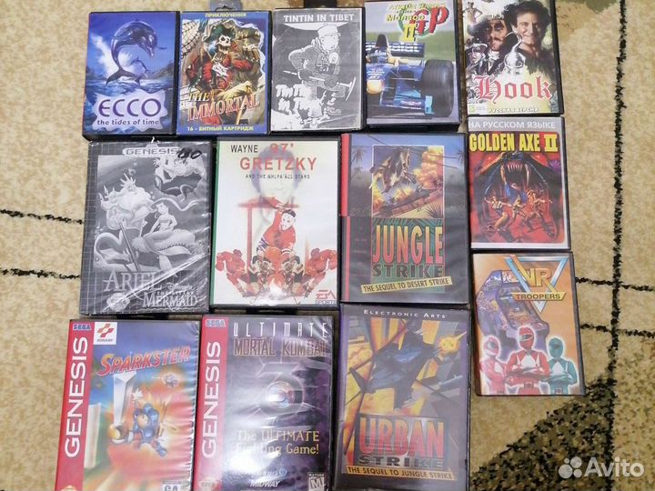 Картриджи для сеги(sega)