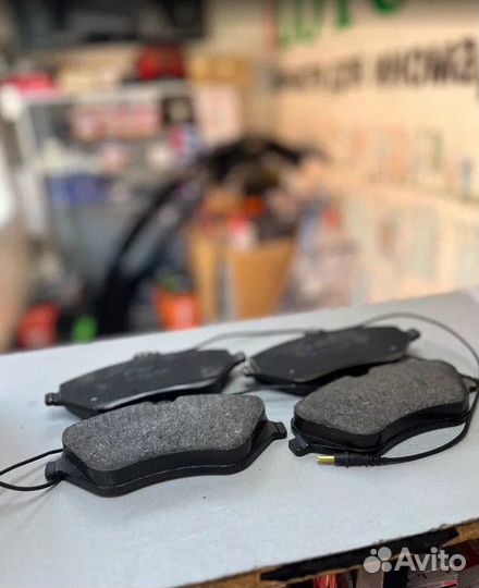 Колодки тормозные передние remsa peugeot 407