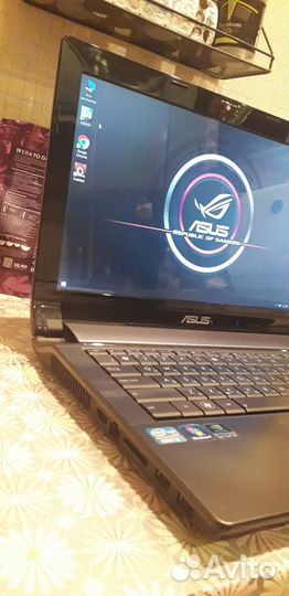 Ноутбук Asus n53sm/i7/GeForce 630m/ssd +hdd