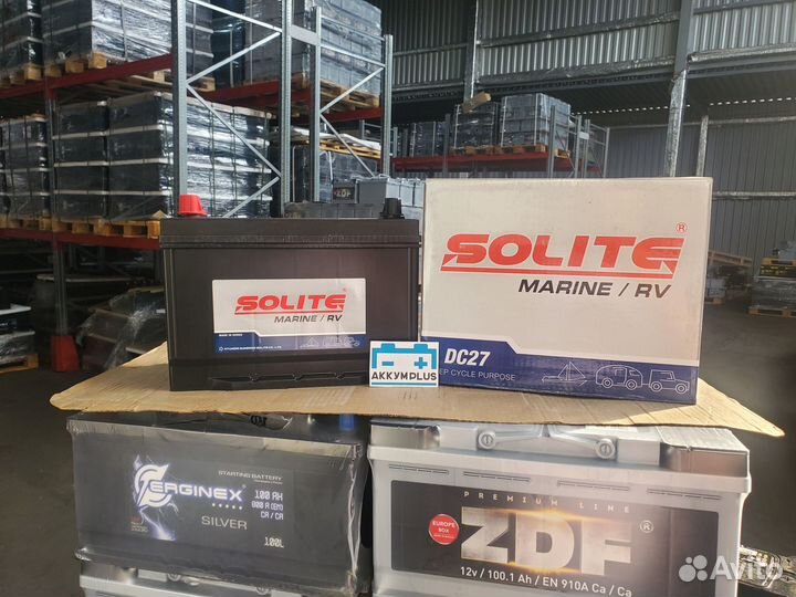 Аккумулятор 12V 90Ah Solite новый