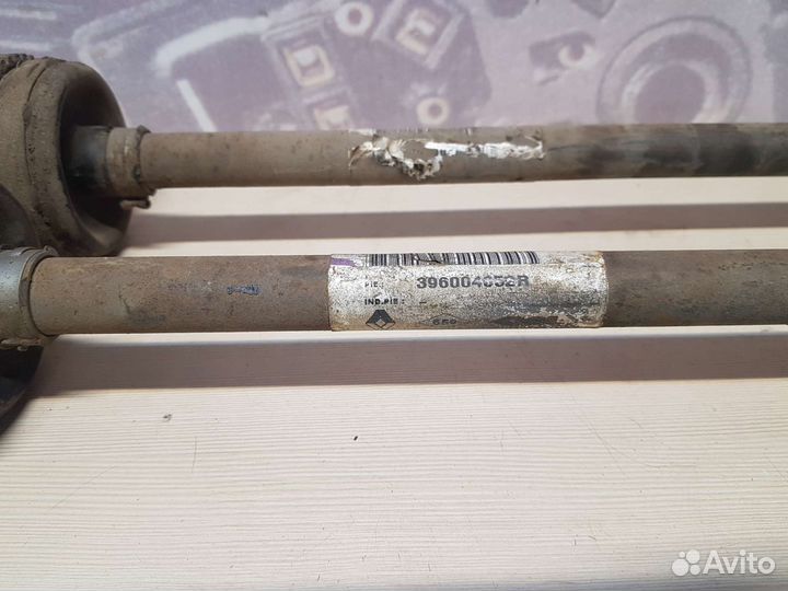 Полуось задняя привод Renault Duster 1 F4RA 4WD