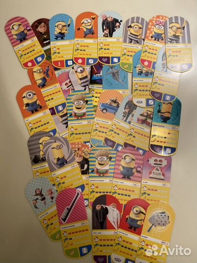 Карточки миньоны из Магнита