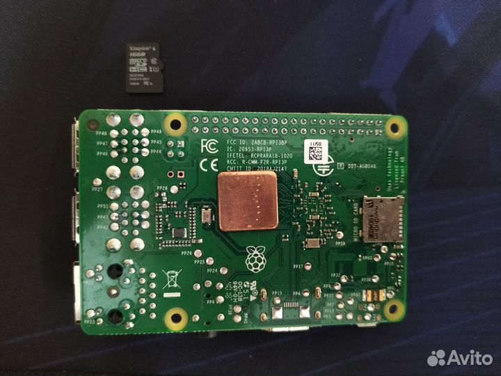 Одноплатный компьютер Raspberry Pi 3 Model B+ 2017