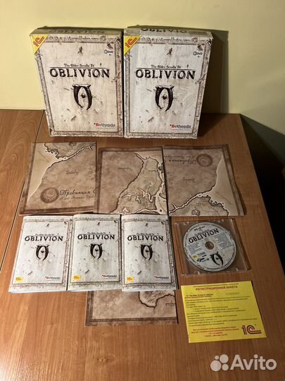 PC 1C Big box The Elder Scroll lV Oblivion коробка