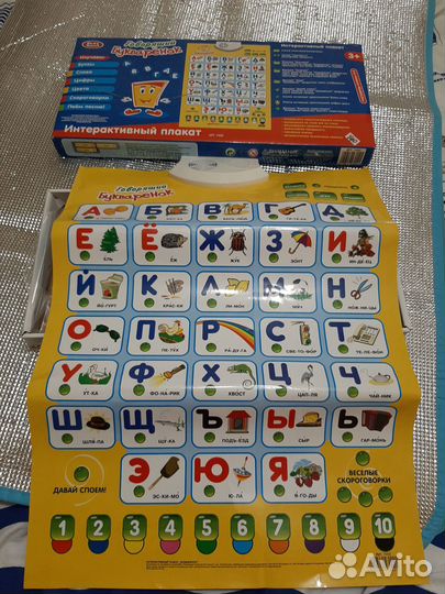 Новый говорящий букварь. Плакат