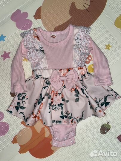 Боди-платье