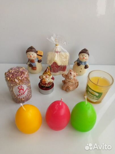 Подсвечники,свечи для торта, интерьера, сервировки