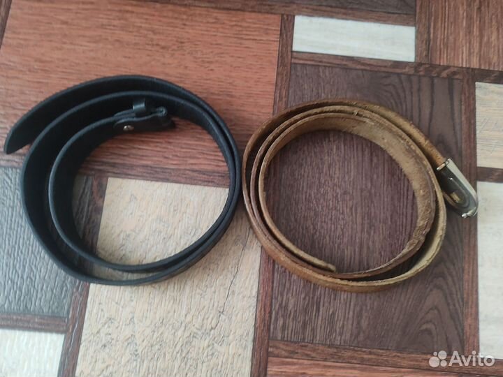 Мужские кожаные ремни