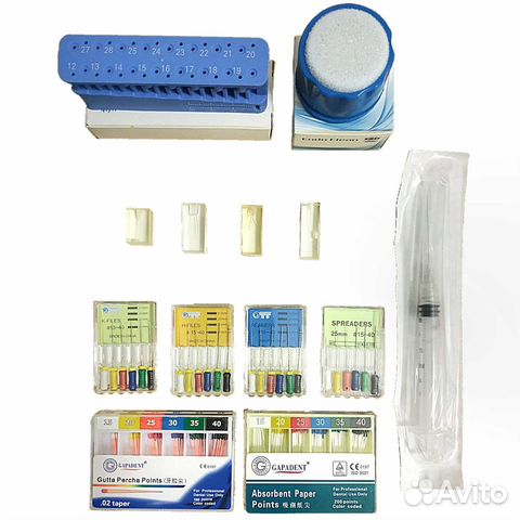 Набор инструментов эндодонтических