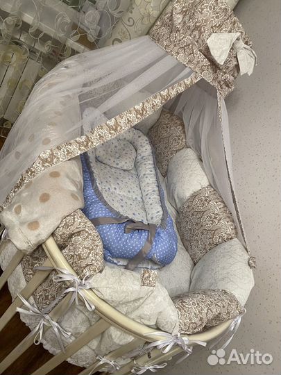 Бортики в детскую кроватку