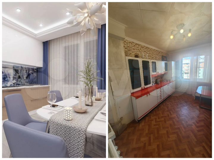 3-к. квартира, 75,5 м², 9/10 эт.