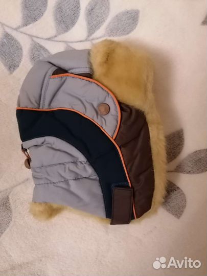 Детская шапка-ушанка 