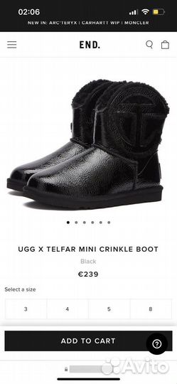 Ugg Telfar оригинал