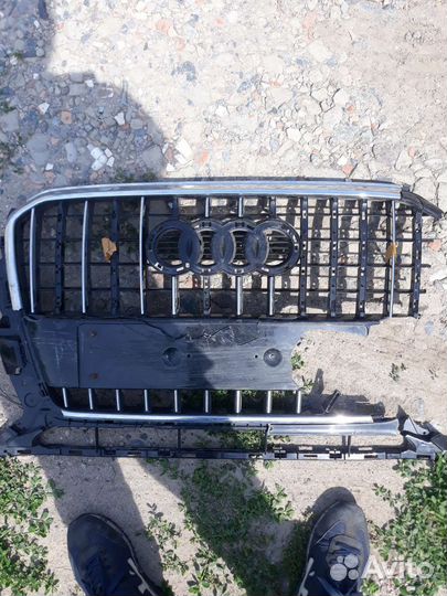 Ку5 Молдинг Решетки радиатора audi Q5 13-17 S-line