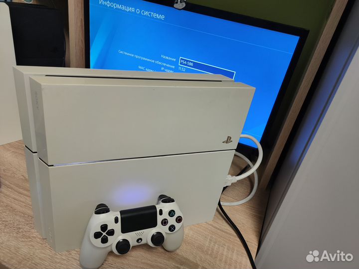 Sony playstation 4 fat 500 gb белая дисконт