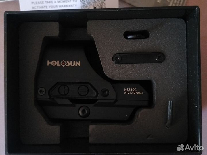 Коллиматорный прицел holosun hs510c