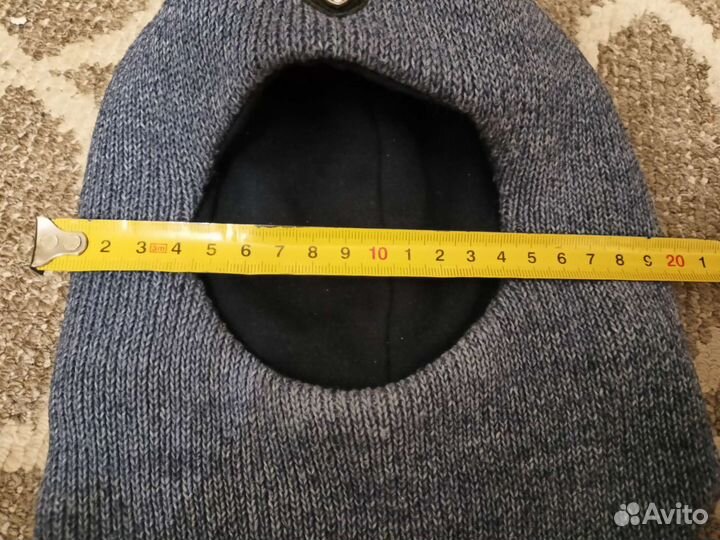 Шапка шлем 42-44 размер зимняя