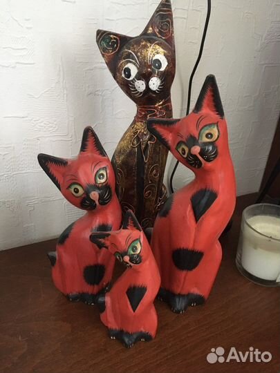 Статуэтка фигурка кошка