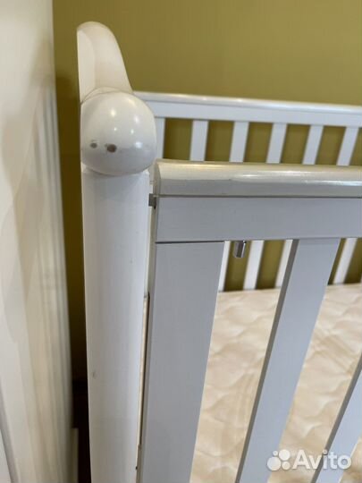 Кроватка Лель из массива