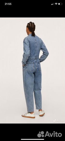 Комбинезон джинсовый mango S
