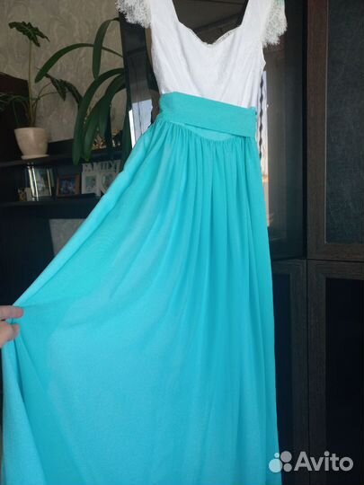 Вечернее платье в пол на выпускной