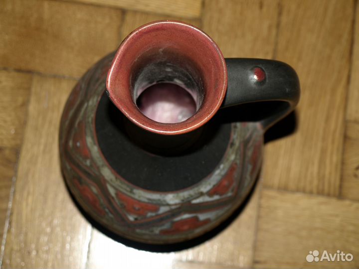 Керамический кувшин ручной работы, Армения. 1974г