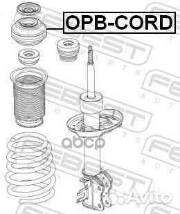 Опора амортизатора opel corsa D/fiat grande PUN