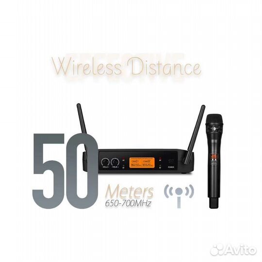 Безпроводные радио-микрофоны hisingwell 50M