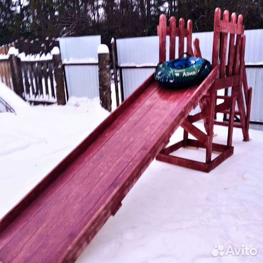 Детская зимняя горка