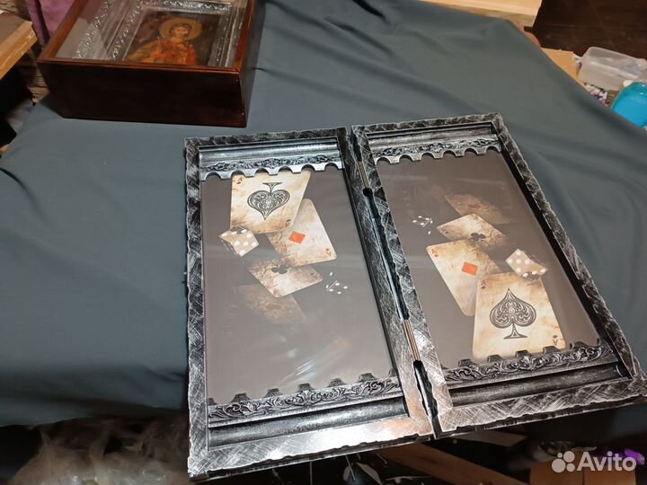 Нарды ручной работы новые