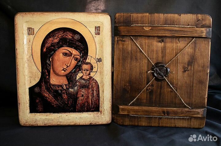 Венчальная пара Казанская Богоматерь Вседержитель