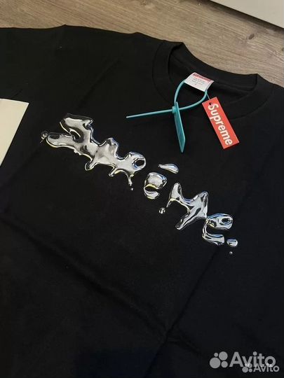 Футболка supreme (ртуть )