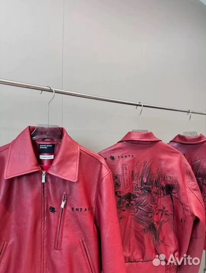 Кожаная куртка Enfants Riches Deprimes ERD