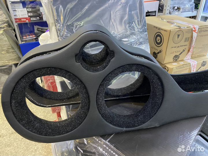 Акустический подиум Ваз 2110 16+16+рупор